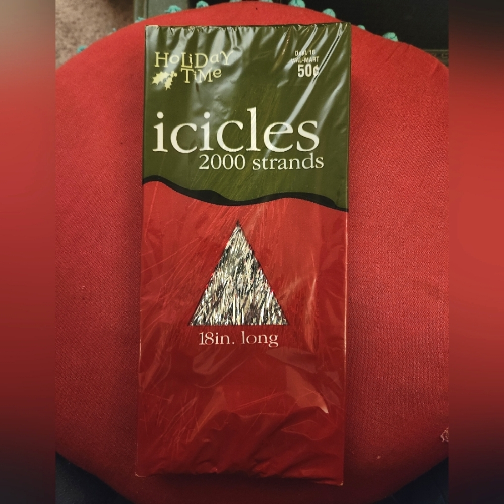 Vintage Tinsel Christmas Tree Icicles Brite Star 2000 Strands